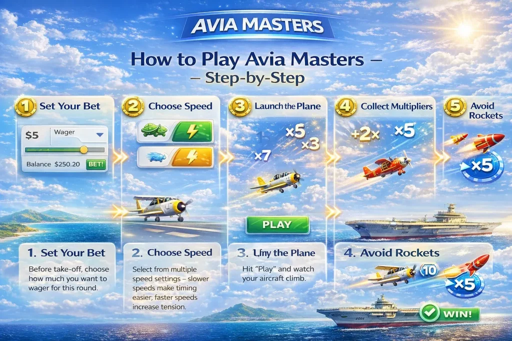 how to play aviamasters
